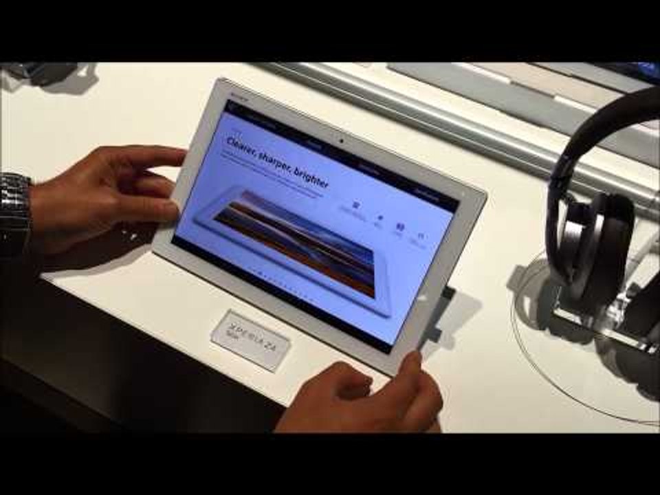 Primeiras impressões: Tablet Sony Xperia Z4 [MWC 2015]