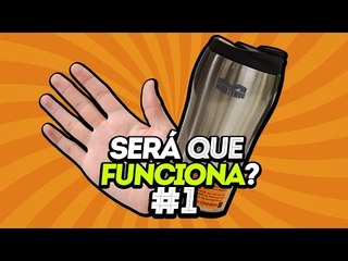 A garrafa inderrubável (Mighty Mug) - Será que funciona? #01