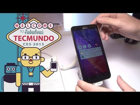 Testamos o Zenfone 2 da ASUS [CES 2015] - Tecmundo