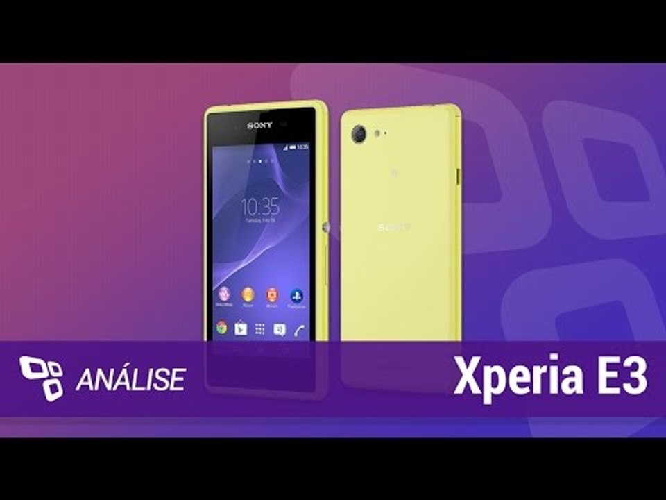 Sony Xperia E3 [Análise] - TecMundo