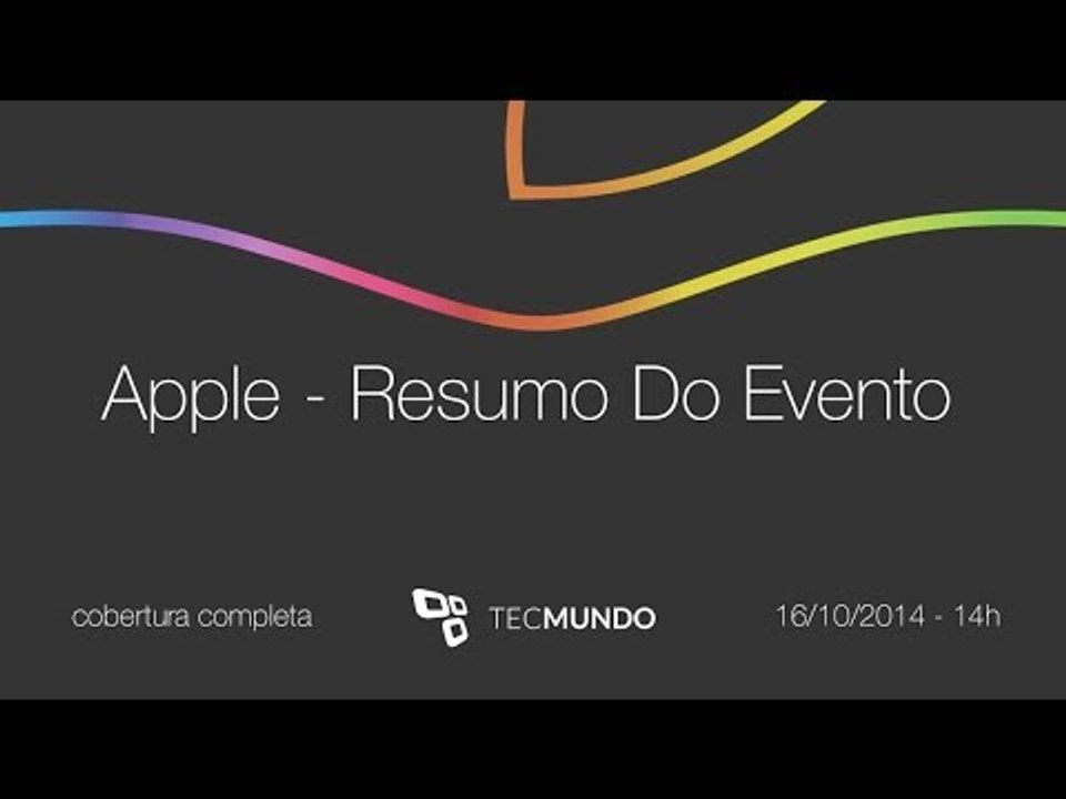 Resumo: veja o anúncio do iPad Air 2 e iMac com tela Retina 5K - TecMundo