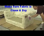 Sofa colour change using upholstery spray paint