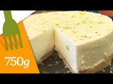 Recette de Cheesecake au citron vert sans cuisson - 750 Grammes