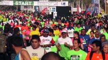 Amazing performance of Ethiopian runnersin 2015 Dubai Marathon