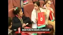 Kalkınma Bakanı Cevdet Yılmaz, Hakkari’den gelen çocukları kabul etti