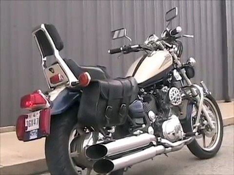 Virago 1100: Single Carb, Loud Pipes
