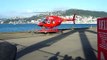 Bell 206 Jet Ranger of HeliPro Start-Up & Take-Off at Wellington Harbour New Zealand