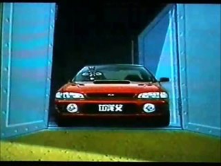 An old Subaru Impreza WRX commercial