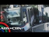 Passengers injured as MRT train rams barrier