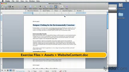 How to add content to a Dreamweaver webpage | lynda.com tutorial