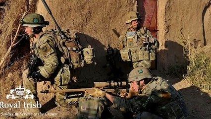 The Royal Irish Regiment in Afghanistan