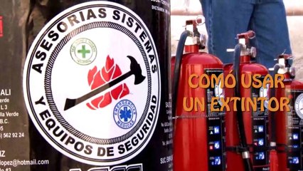 Como usar un extintor Tutorial