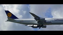 Lufthansa 1500th B747-8   Emirates B777-31H(ER) @ Boston