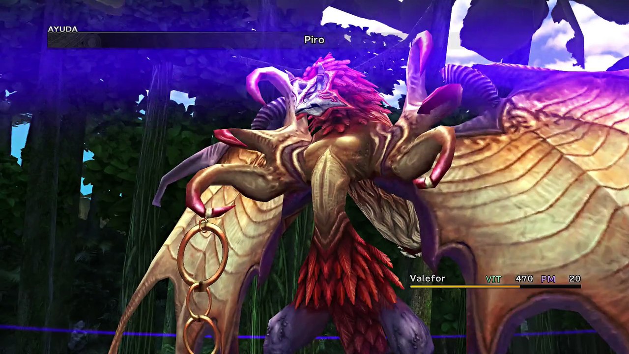 Final Fantasy X HD Remaster - Combate