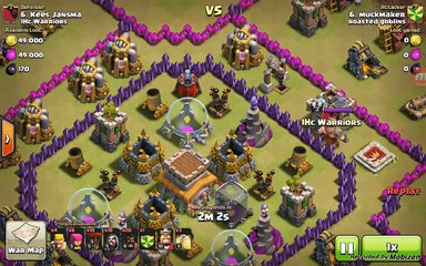 Clash of Clans - TH8 HoLo attack