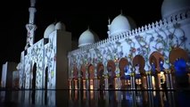Sheikh Zayed Grand Mosque Abu Dhabi 3D Lights Works