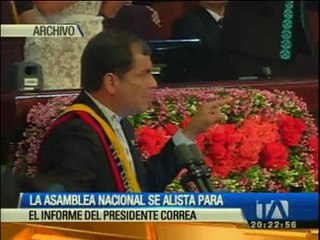 Asamblea prepara Sesión Solemne del 24 de Mayo