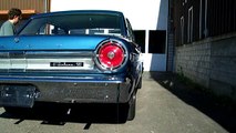 1964 Ford Fairlane 500, 4 - door sedan V8  converted to dual exhaust                      nd