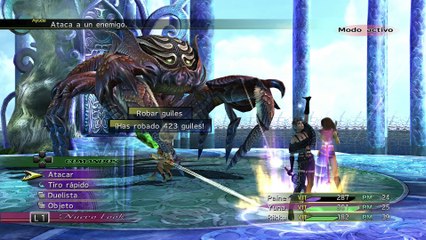 Final Fantasy X-2 HD Remaster - Combate