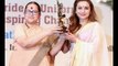 Rani Mukerji was felicitated for the kind of work she has been doing to create awareness about child
