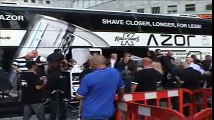 Canary Wharf Headshave with Capital FM and King of Shaves