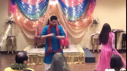 Pakistani Desi Girl and Boy Wedding Dance HD 2015