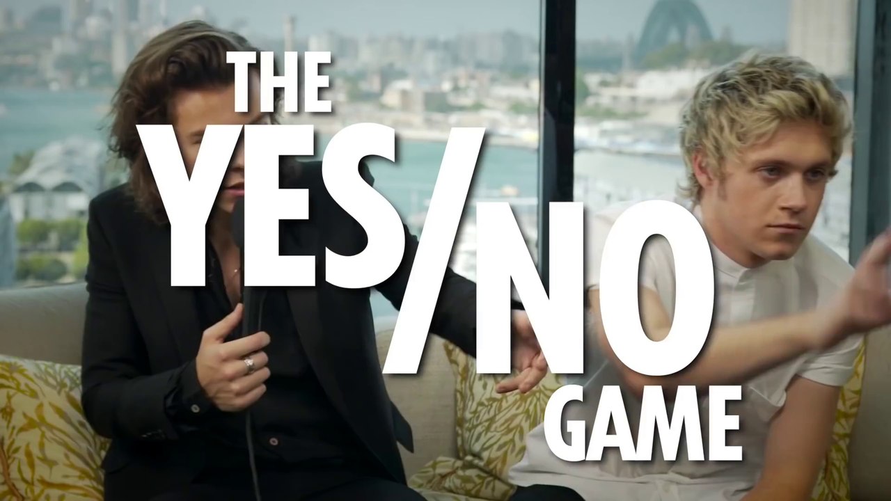 One Direction play the "Yes/No" game