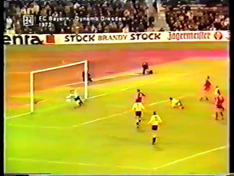 FC Bayern - Dynamo Dresden 1973 Europacup alle Tore Originalkommentar Oskar Klose