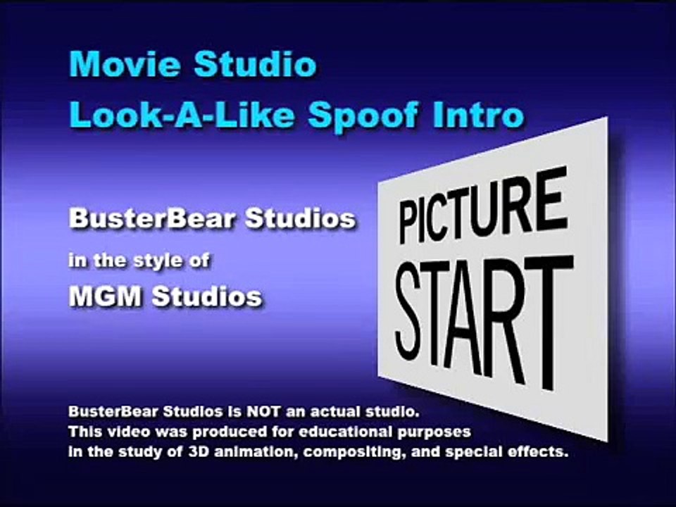 MGM LOGO SPOOF - BusterBear Studios