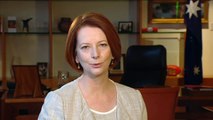 New Year message from Prime Minister Julia Gillard - 2013