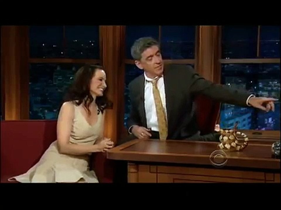 Craig Ferguson 3/9/12D Late Late Show Kristin Davis