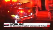 State of Emergency declared after northern California shaken by 6.0 magnitude qu