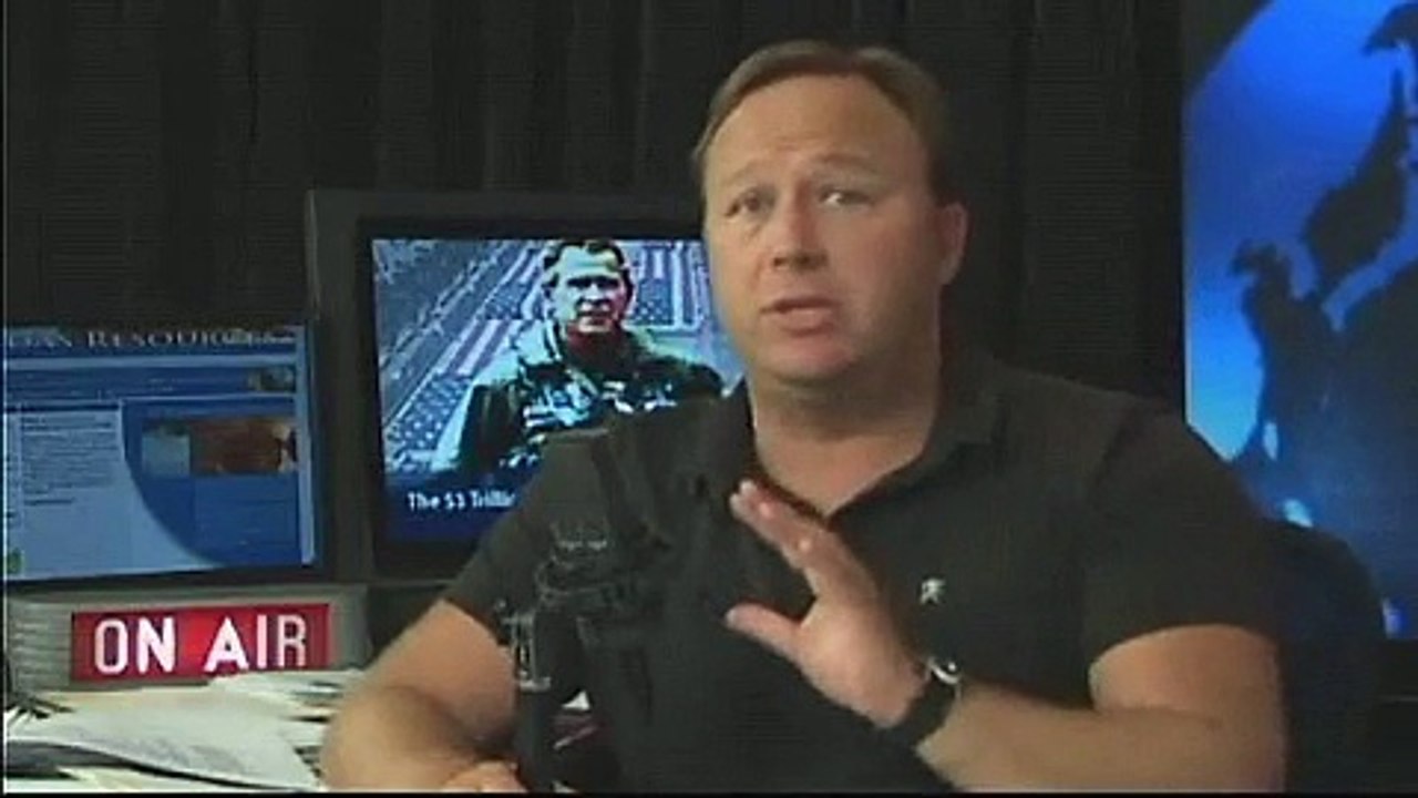 Paul Dorneanu Shows Photos of Globalist at Bilderberg Spain 2010 Meeting on Alex Jones Tv