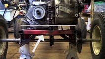 Homemade shifter kart frame fix/bigger drive sprocket
