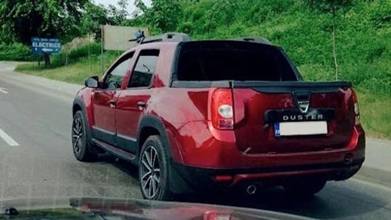 Duster Double Cab Pickup Spotted Testing In Romania
