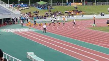 2015 千葉県高校総体 陸上 男子100m 決勝