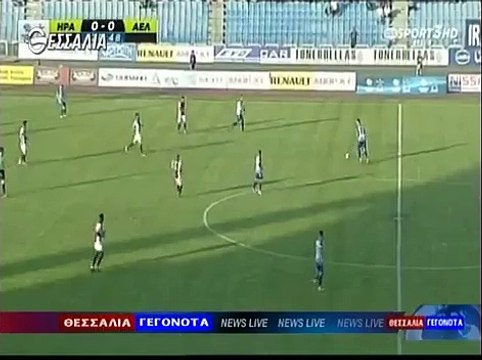 Ηρακλής-ΑΕΛ 1-0 2014-15 Tv thessalia 5η αγ. Πλέιοφ