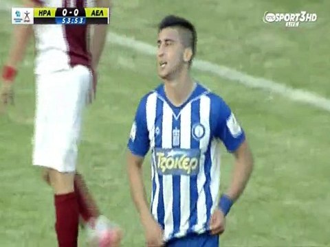 Ηρακλής-ΑΕΛ 1-0 2014-15 Στιγνιότυπα 5η αγ. Πλέιοφ