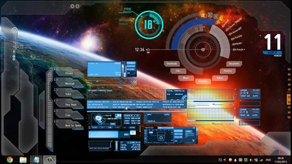 How to get a cool desktop using rainmeter