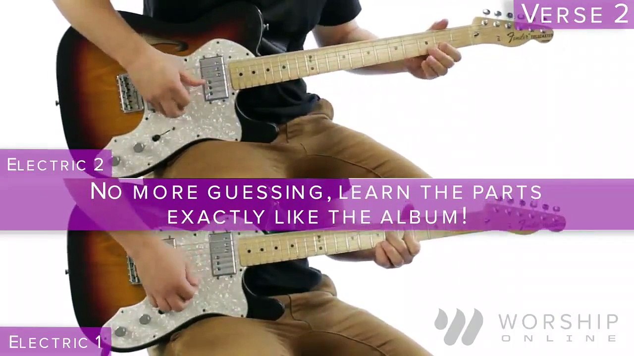 Let It Be Known - Worship Central - Electric And Acoustic Guitar Tutorial