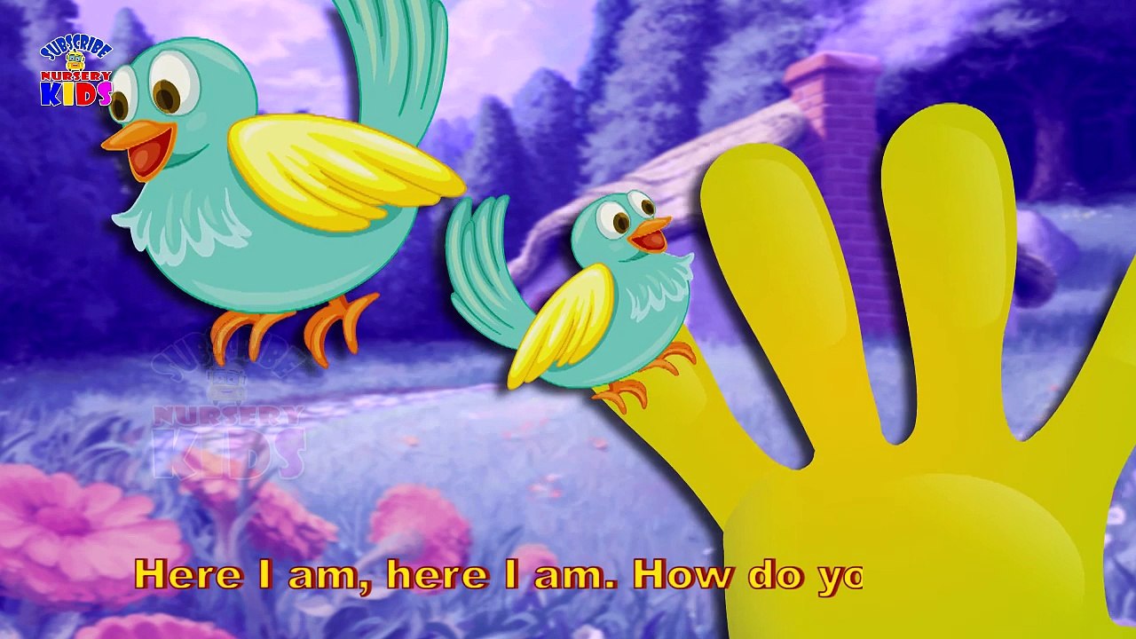 Birds Finger Family Song - Nursery Rhymes For KidsChildrens - Videos - Latest Angry Birds Rhymes