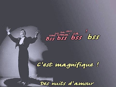 KARAOKE LUIS MARIANO - C'est magnifique