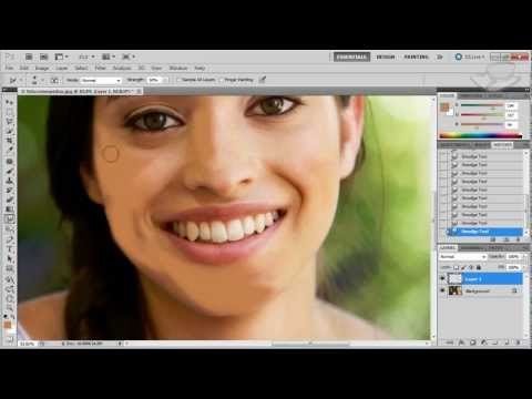 Dicas - Photoshop - Como remover espinhas e manchas - Baixaki