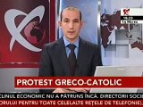 Protestul avocatilor greco-catolici din Targu-Mures contra proiectului de lege 368/2007