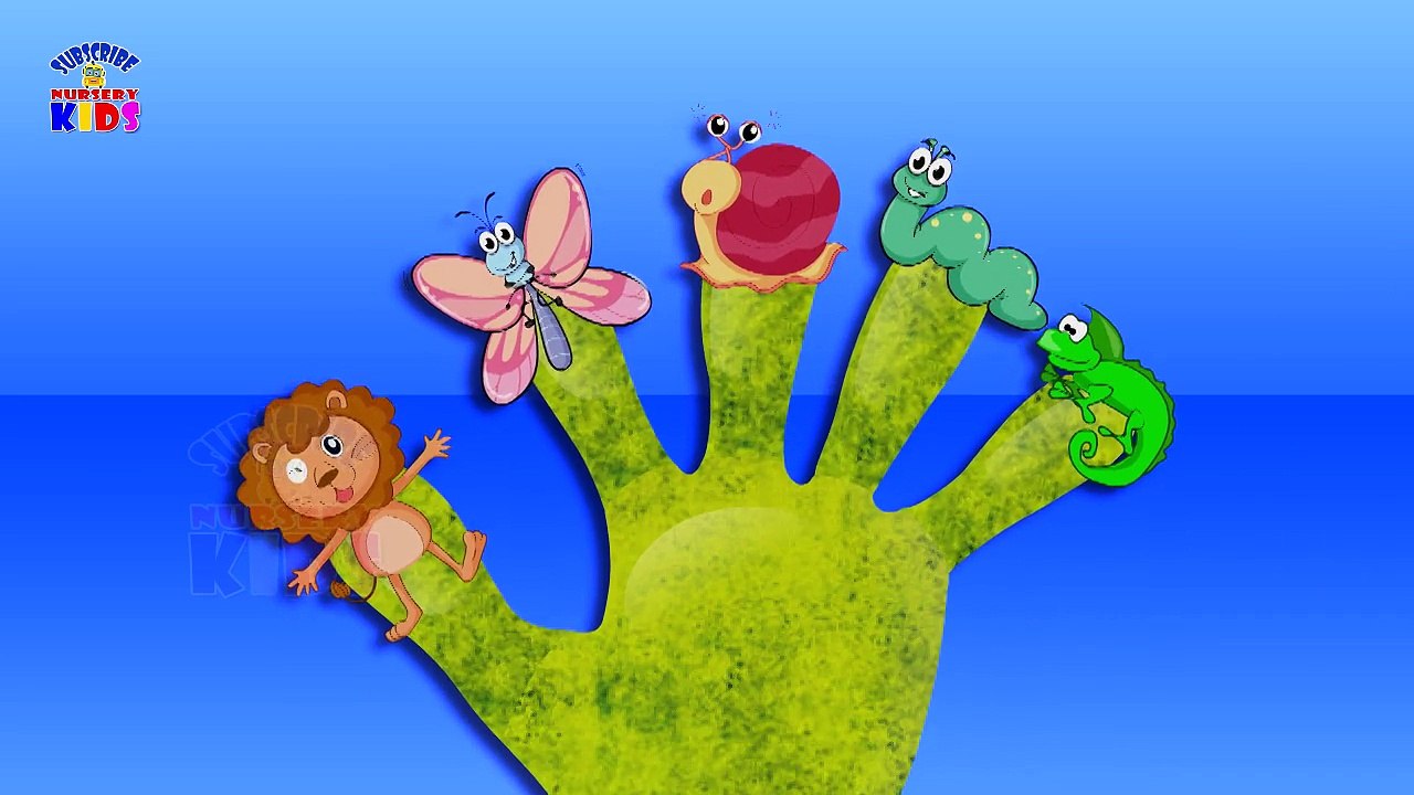 Animal Finger Family - Family Nursery Rhymes - Finger Family Songs - Finger Family Rhymes Videos