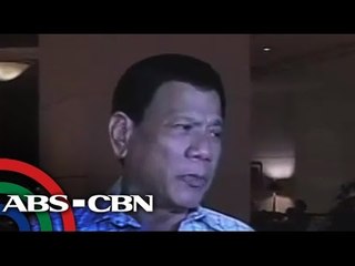 What Duterte wants to do with suspected drug dealer