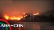 Bushfire forces Albay villagers to flee
