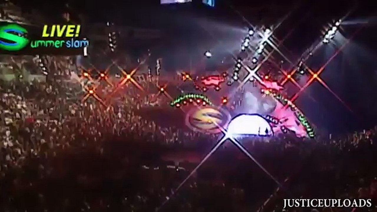 WWE Summerslam 2002 The Rock Vs Brock Lesnar