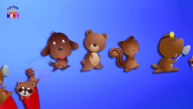 Animals Finger Family Song - Finger Family - Nursery Rhymes For Kids Childrens - Animation Videos