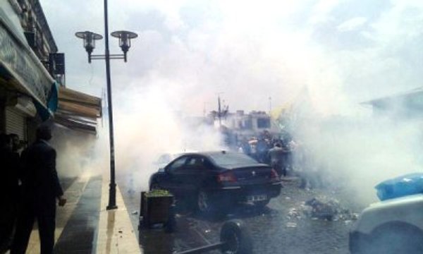 Diyarbakır'da Mursi'ye İdam Kararı Protestosunda Olaylar Çıktı